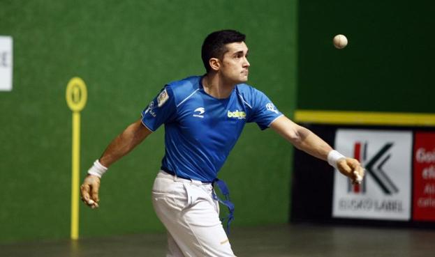 Pelota Vasca Víctor Esteban «Aimar se merecía estar con los mejores